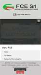 Mobile Screenshot of fce-srl.com